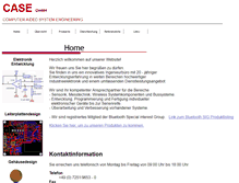 Tablet Screenshot of case-gmbh.de